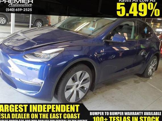 TESLA MODEL Y 2023 7SAYGDEE9PA058789 image